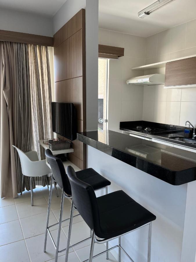 Flat 501 - Condominio Veredas Do Rio Quente - Diferenciado Com Ar Na Sala E No Quarto Bagian luar foto
