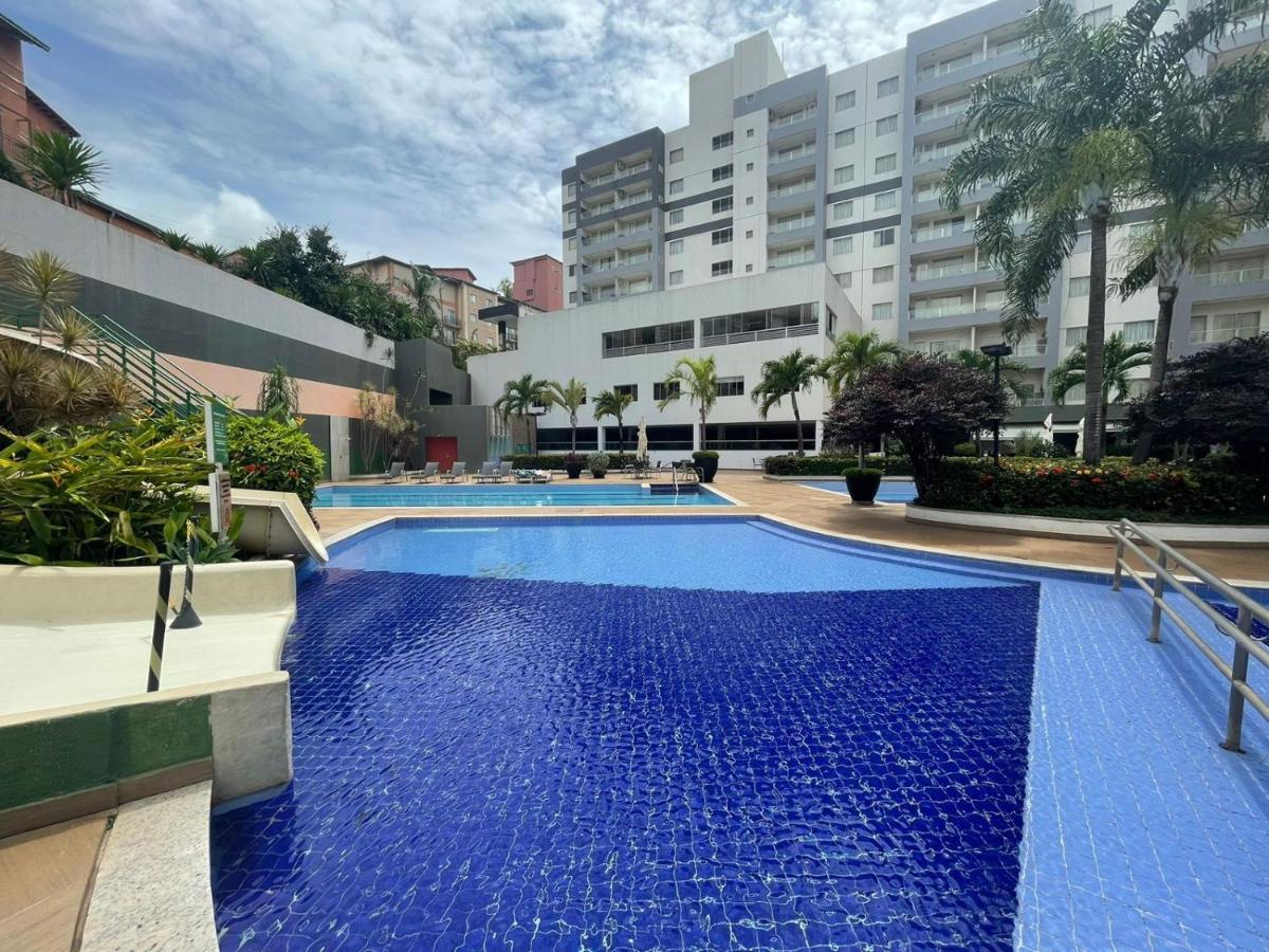 Flat 501 - Condominio Veredas Do Rio Quente - Diferenciado Com Ar Na Sala E No Quarto Bagian luar foto