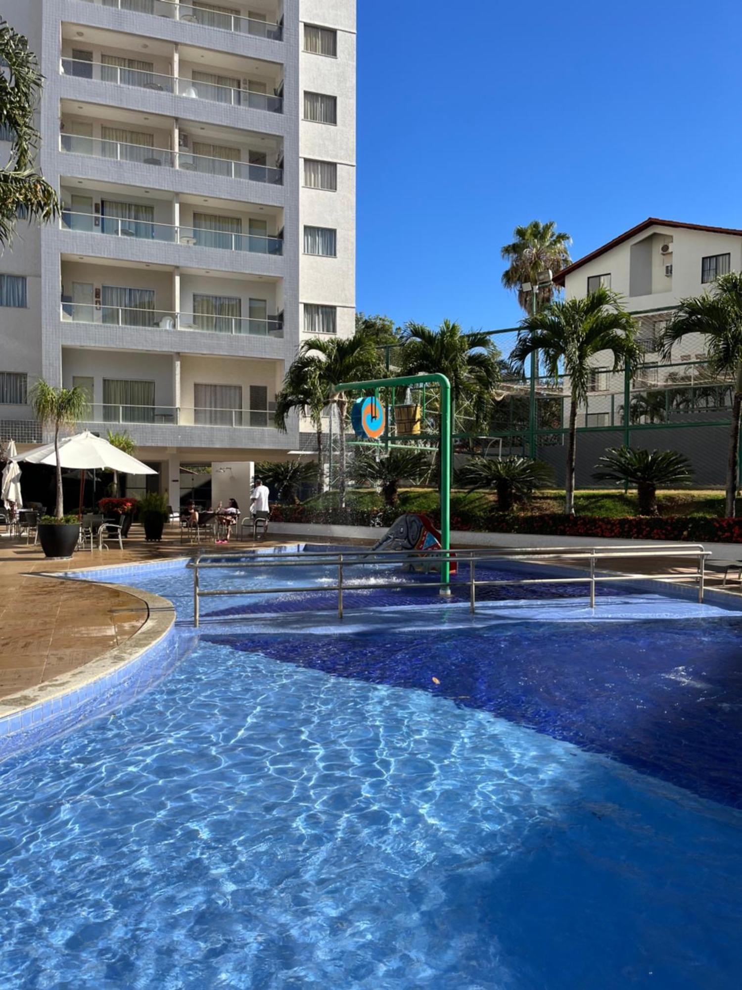 Flat 501 - Condominio Veredas Do Rio Quente - Diferenciado Com Ar Na Sala E No Quarto Bagian luar foto